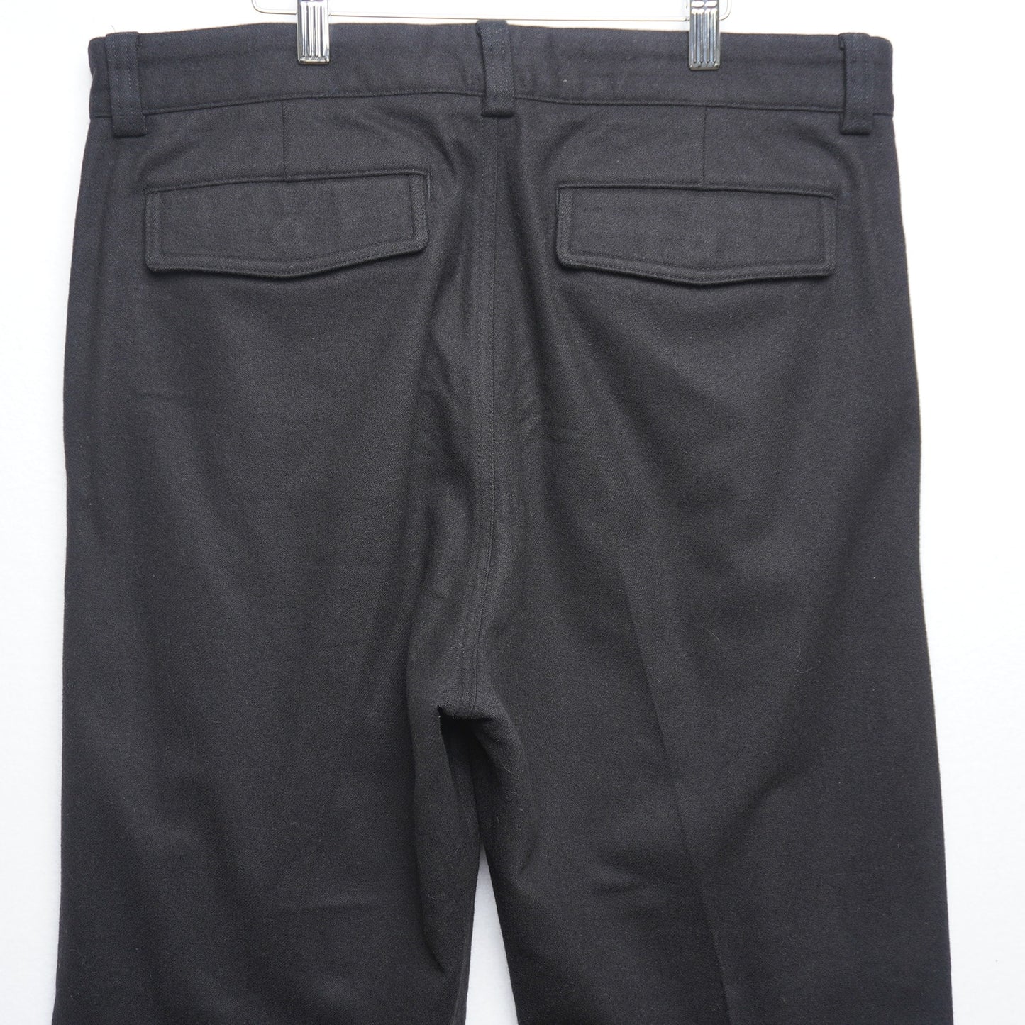 Banana Republic Black Wool Blend Trousers 35x30