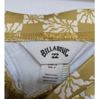 Billabong Retro Groovy Tshirt Top and Bottom Set (S)