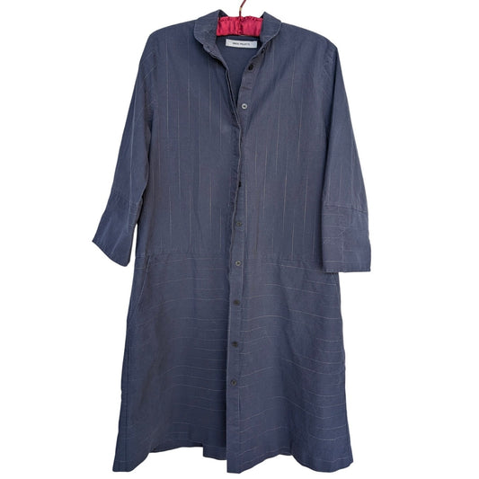 Norse Projects Women's Cotton Shirt Dress Piece Blue 36