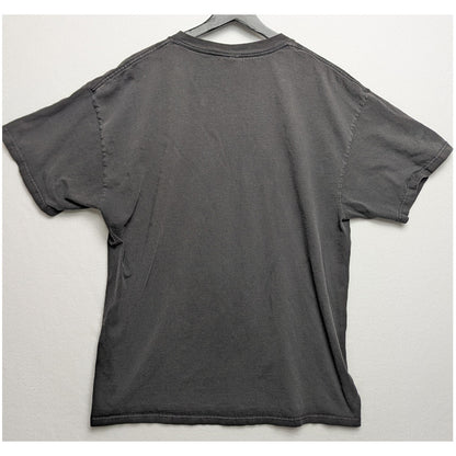 Vintage Embroidered NYC Black T-Shirt XL