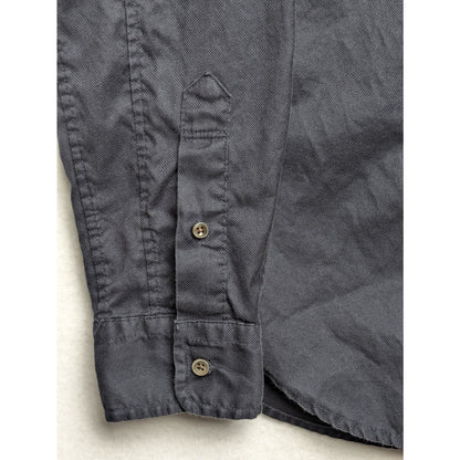 Alex Mill Men's Wash & Go Black Button-up Shirt Size S