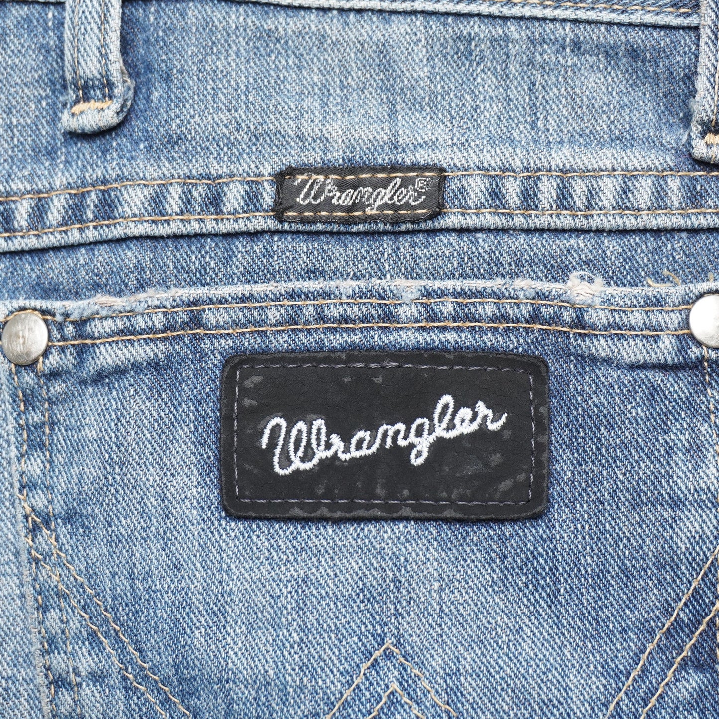 Wrangler 933 Slim Fit Jeans 38x32 – Vintage Made in Mexico Western Denim