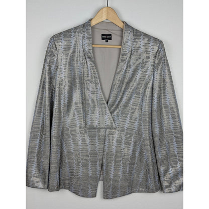 *Must See! Women's Armani Collenzioni Crystal Embellished Blazer size 50
