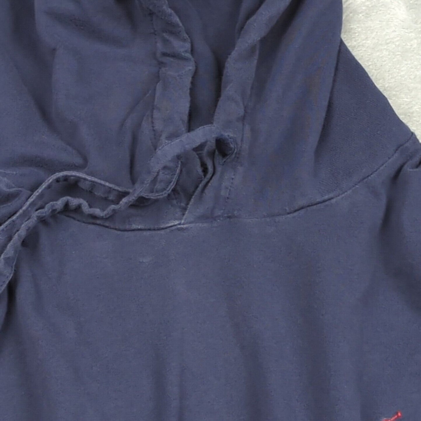 Men's Polo Ralph Lauren Hooded Long Sleeve Shirt Large Blue Lightweight Hoodie