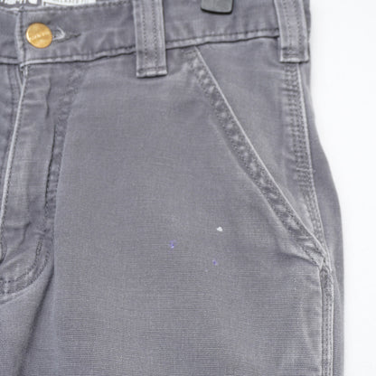 Carhartt Work Pants – Men's 30x30 – Distressed Gray Carpenter Utility Pants
