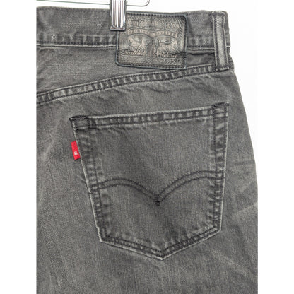 Levi's 505 Black Cutoff Shorts 100% Cotton 34