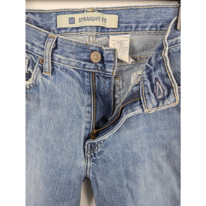 Vintage Gap Straight Fit Blue Jeans 28x30 100% Cotton