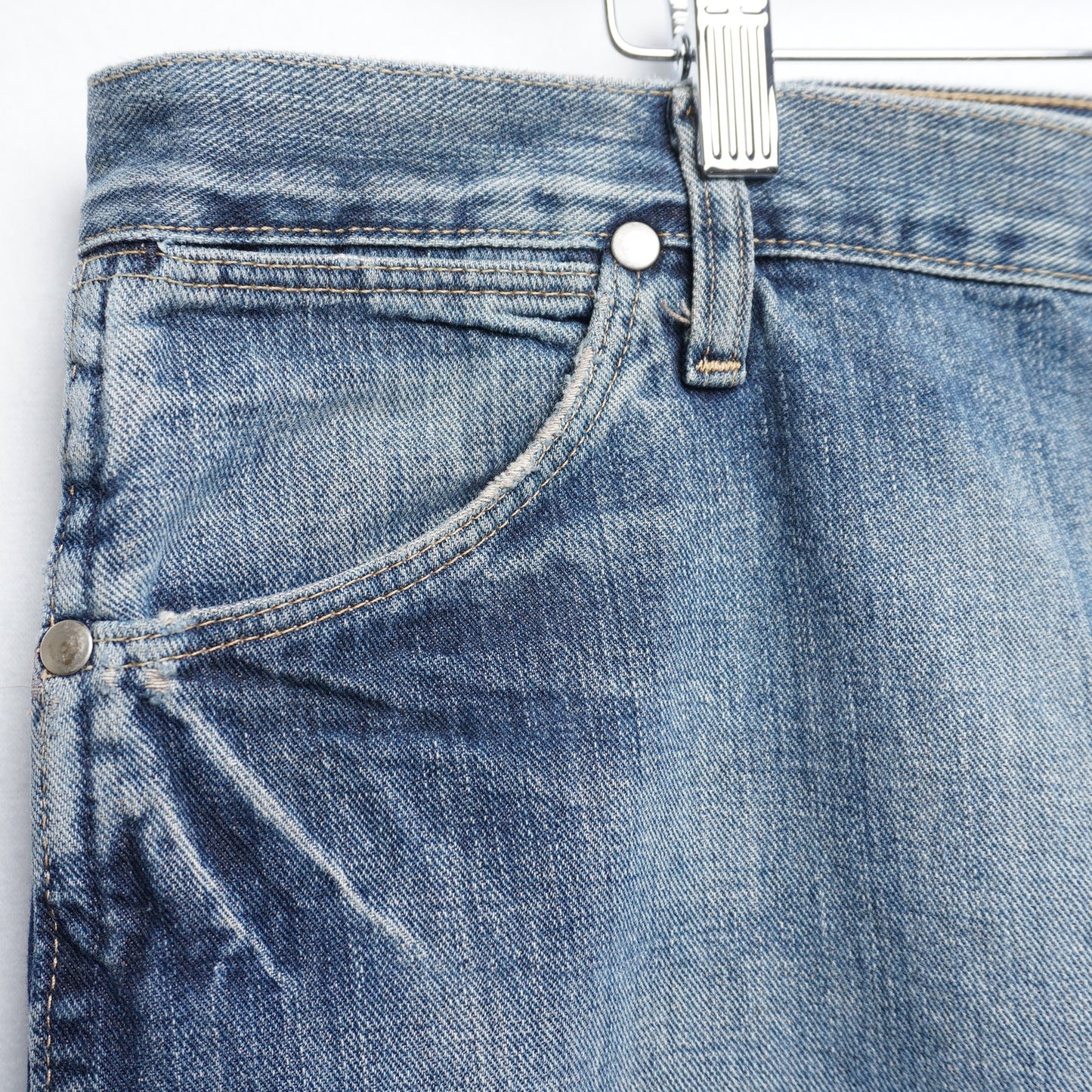 Wrangler 933 Slim Fit Jeans 38x32 – Vintage Made in Mexico Western Denim