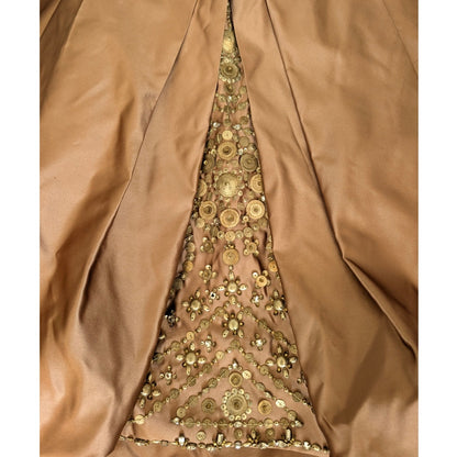 Vera Wang FW2007 Runway Silk Embroidered Skirt 42/8