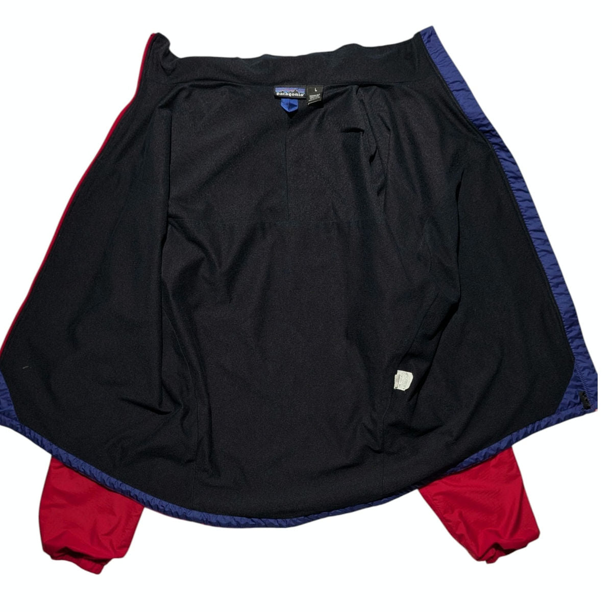 Vintage Patagonia Red Full Zip Windbreaker Fleece Lined Size L