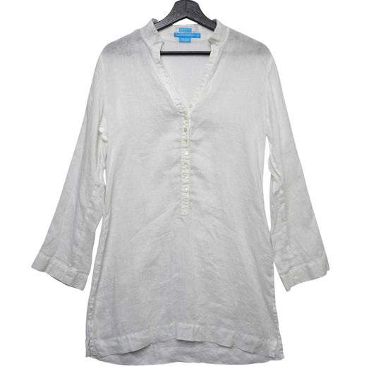 Island Company 100% Linen Kimono Shirt Tunic S