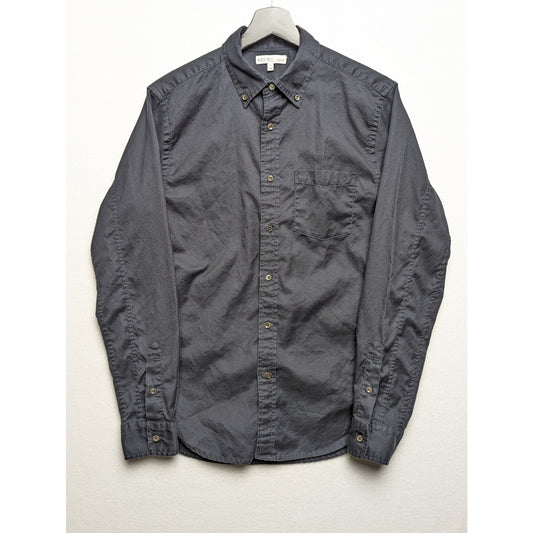 Alex Mill Men's Wash & Go Black Button-up Shirt Size S
