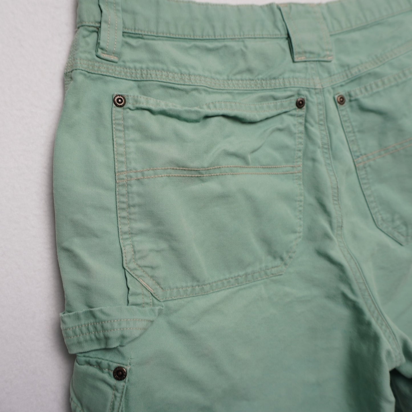 Columbia Sportswear Men’s Cargo Shorts Green Outdoor Utility Hiking Fishing