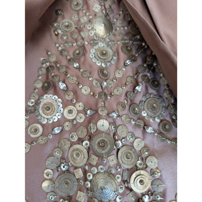 Vera Wang FW2007 Runway Silk Embroidered Skirt 42/8