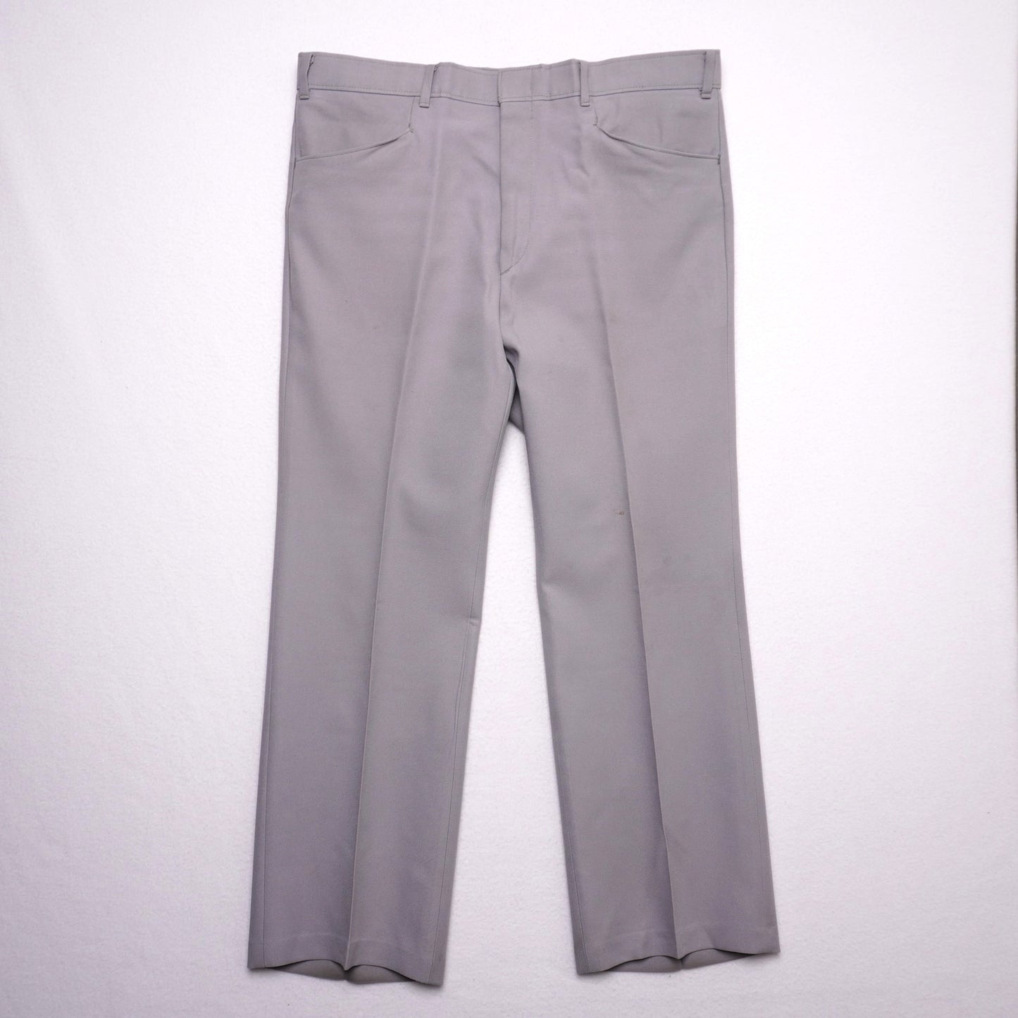 Vintage Levi's Action Slacks Sta-Prest Menswear Gray Dress Pants 70s Trousers