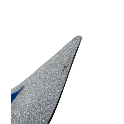 Balenciaga Glitter Knife Heels Slingback Bow 37