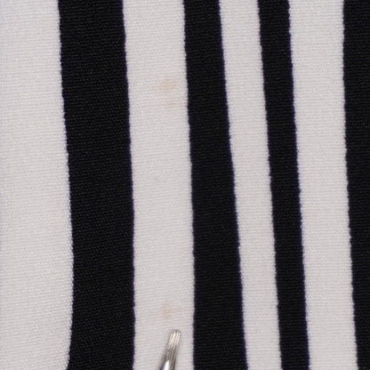 C&A 1841 Black & White Op Art Mini Skirt | Size 9 | Retro Mod | Made in Mexico