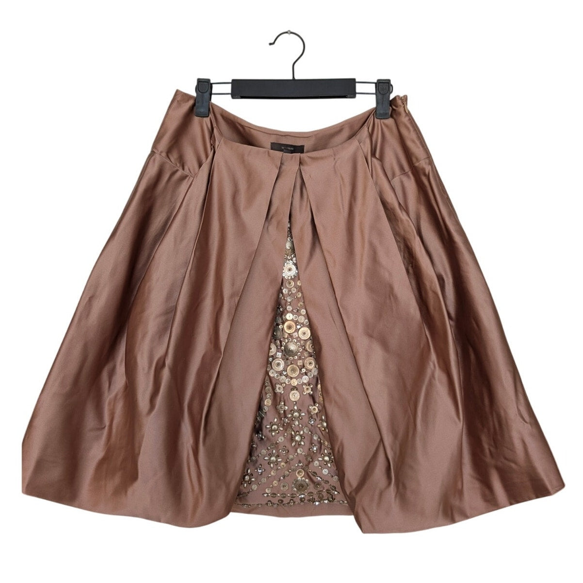 Vera Wang FW2007 Runway Silk Embroidered Skirt 42/8