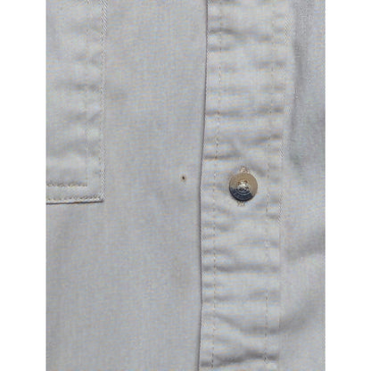 Wrangler Work Shirt Khaki Color Men's Size Large