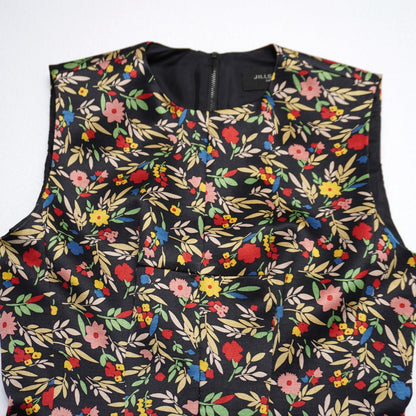 Jill Stuart Collection Fit & Flare Dress Sleeveless Floral Cocktail Party Dress