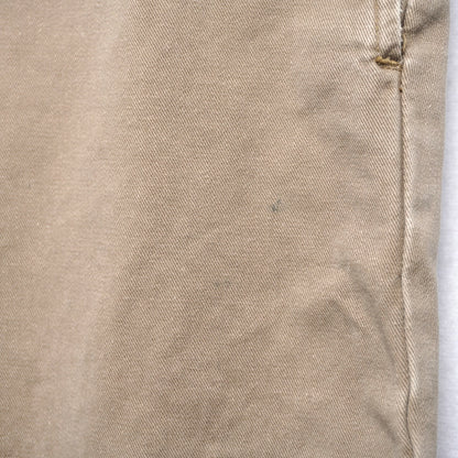 Vintage Banana Republic Khakis Flat Front Relaxed Fit Tapered Size 34