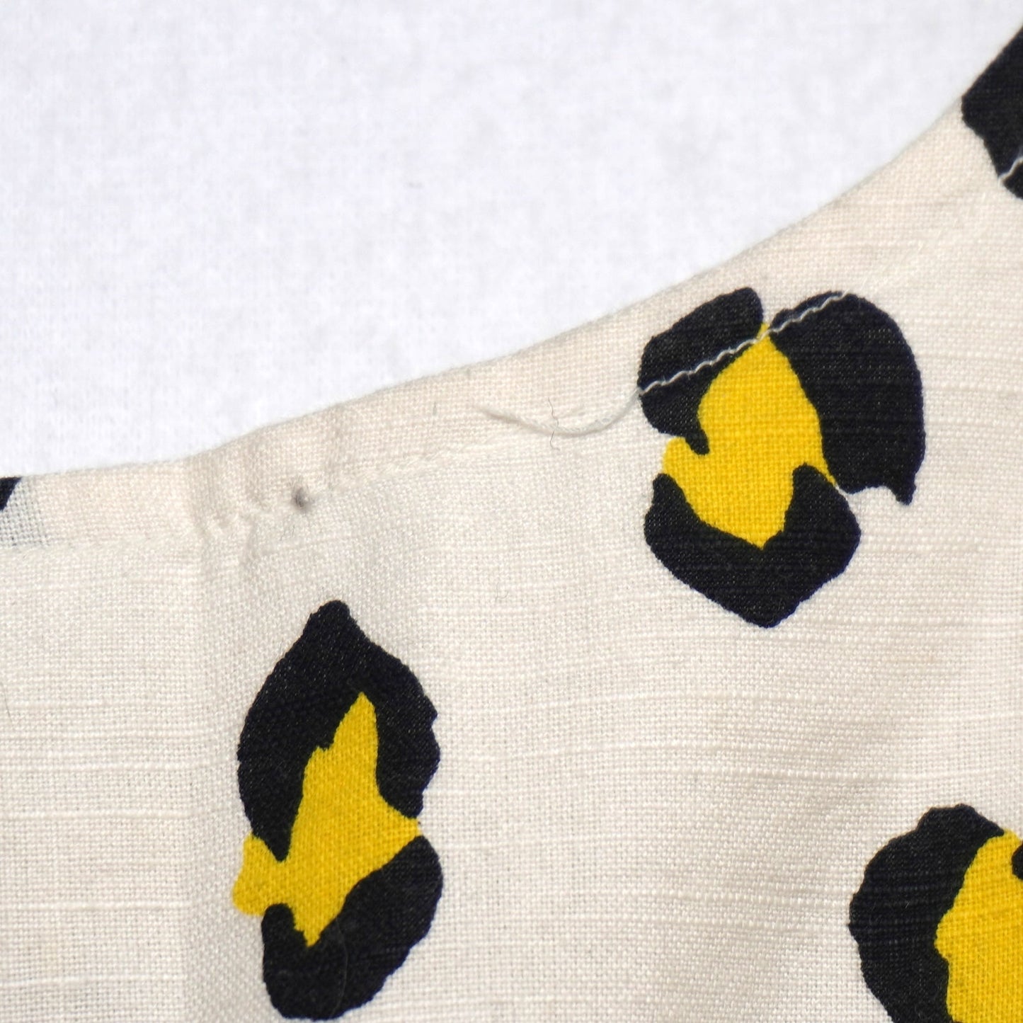 H! by Henry Holland Yellow Leopard Print Sleeveless Dress Size 10 (US 6)