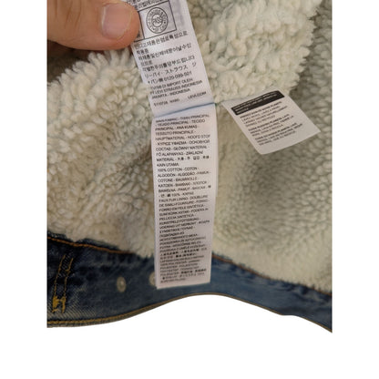 Levi's Sherpa Lined Denim Trucker Jacket Size Medium NWT