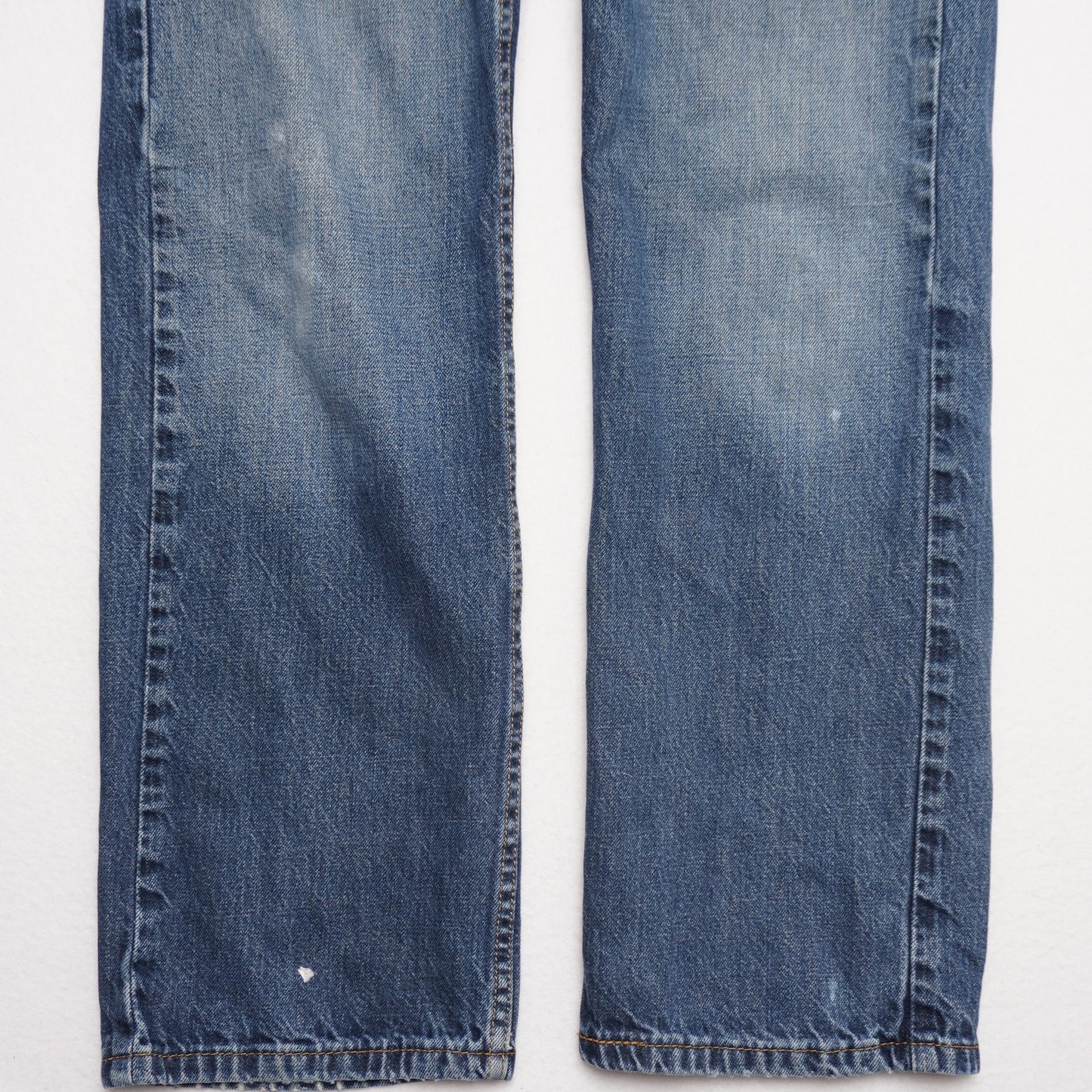 Levi's 514 Men's Straight Fit Jeans Blue Denim Made in Mexico Size 32