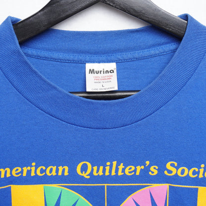 Vintage American Quilter's Society Quilt Show T-Shirt  – Size L – Made in USA