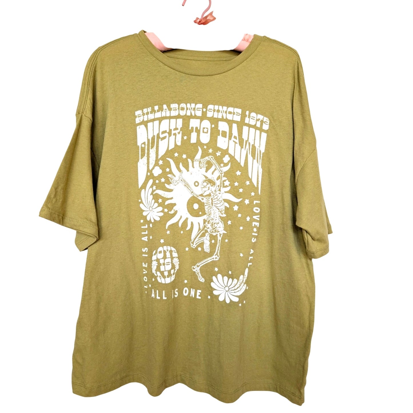 Billabong Retro Groovy Tshirt Top and Bottom Set (S)