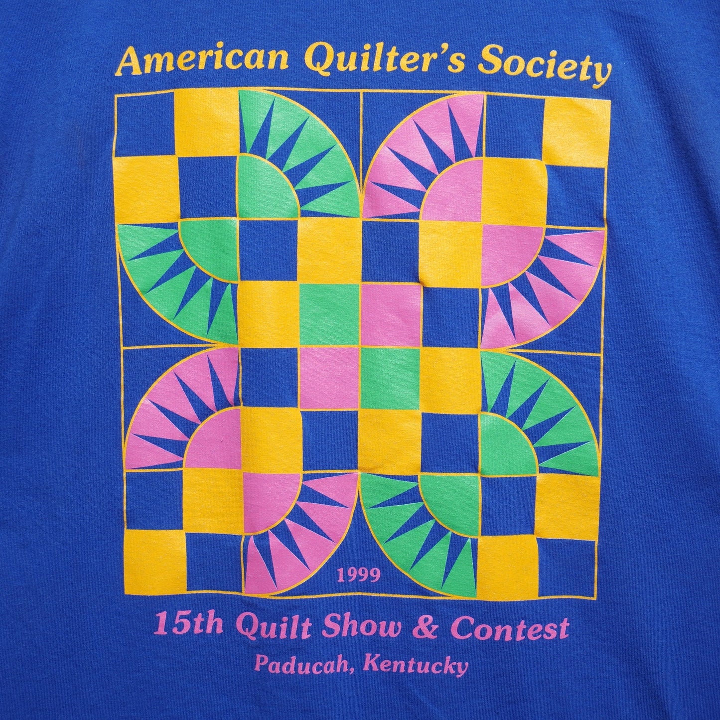 Vintage American Quilter's Society Quilt Show T-Shirt  – Size L – Made in USA