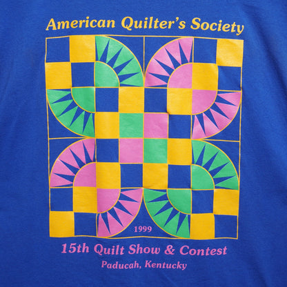 Vintage American Quilter's Society Quilt Show T-Shirt  – Size L – Made in USA