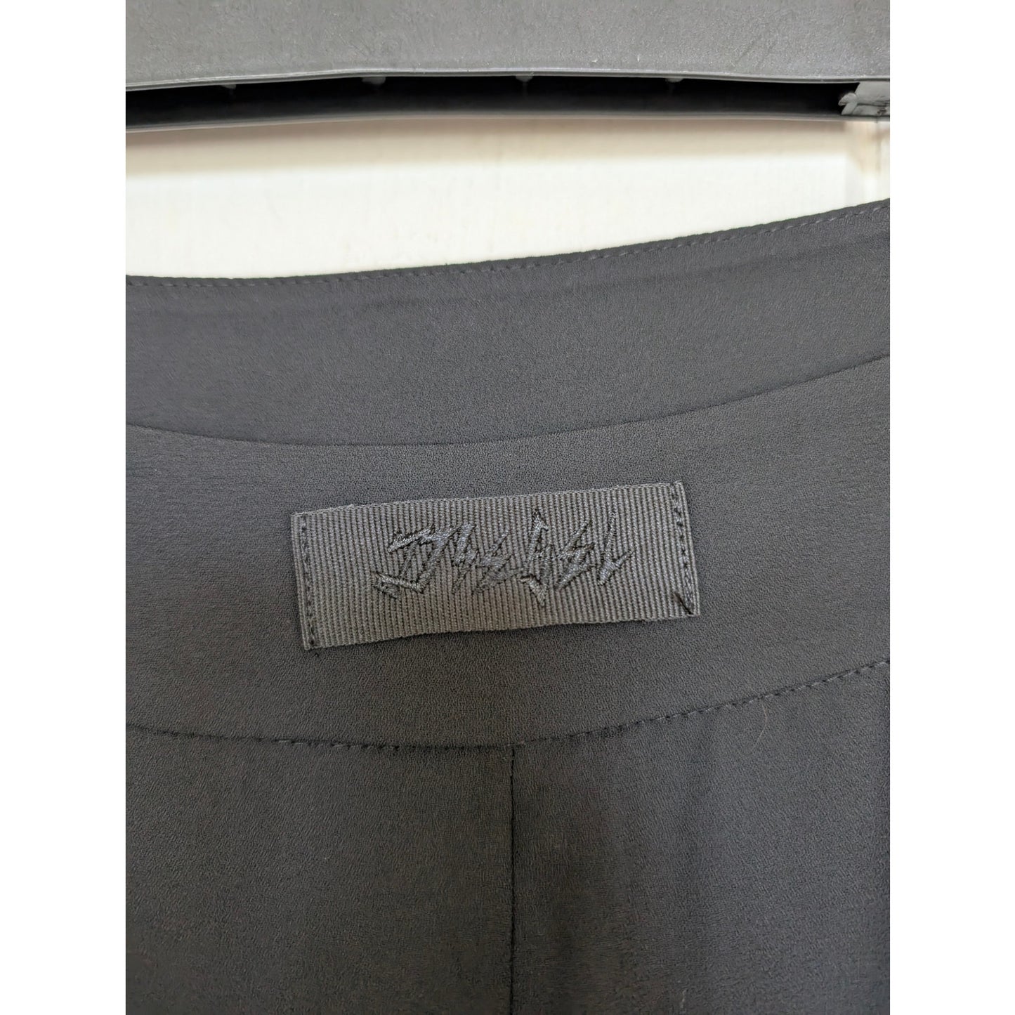 Diesel Black Ruffle Fray Hem Skirt Size 27