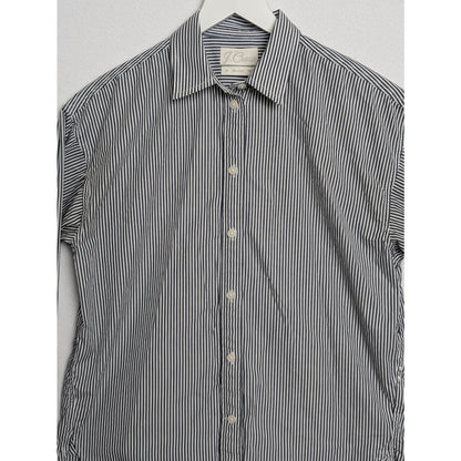 Women's JCrew Stripe Button Up 2P (Petite)