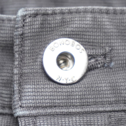 Bonobos Slim Fit Stretch Chinos Gray Men's Pants Size 31x32
