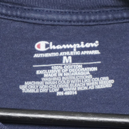 Champion University of Dayton Ohio Navy Blue T-shirt Size M