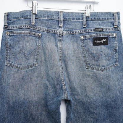 Wrangler 933 Slim Fit Jeans 38x32 – Vintage Made in Mexico Western Denim