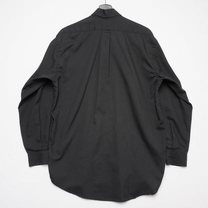 VTG Randall USA Amplifiers Button-Up Shirt Black L USM Corp Rock Promo Workwear