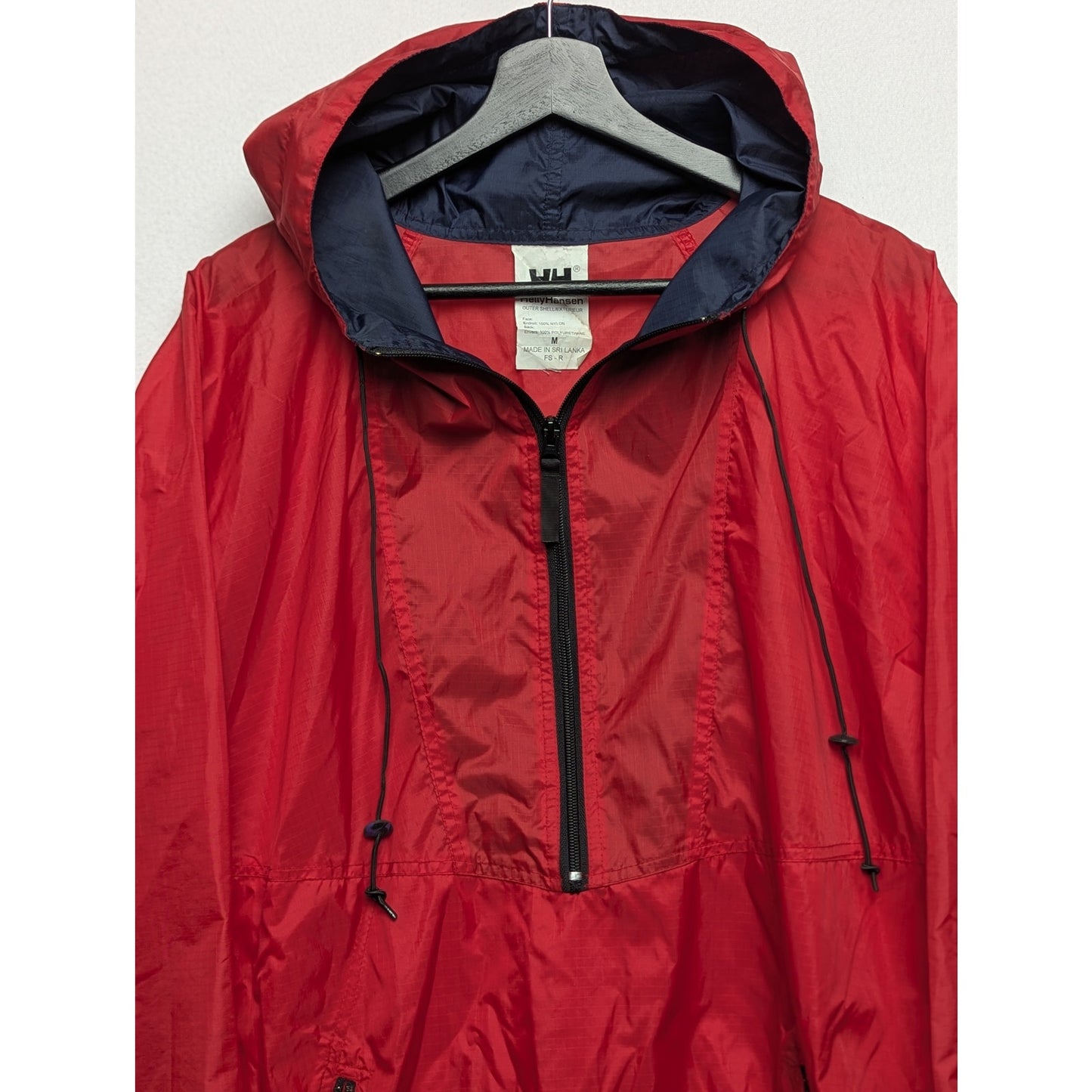Vintage Helly Hansen Red Windbreaker M