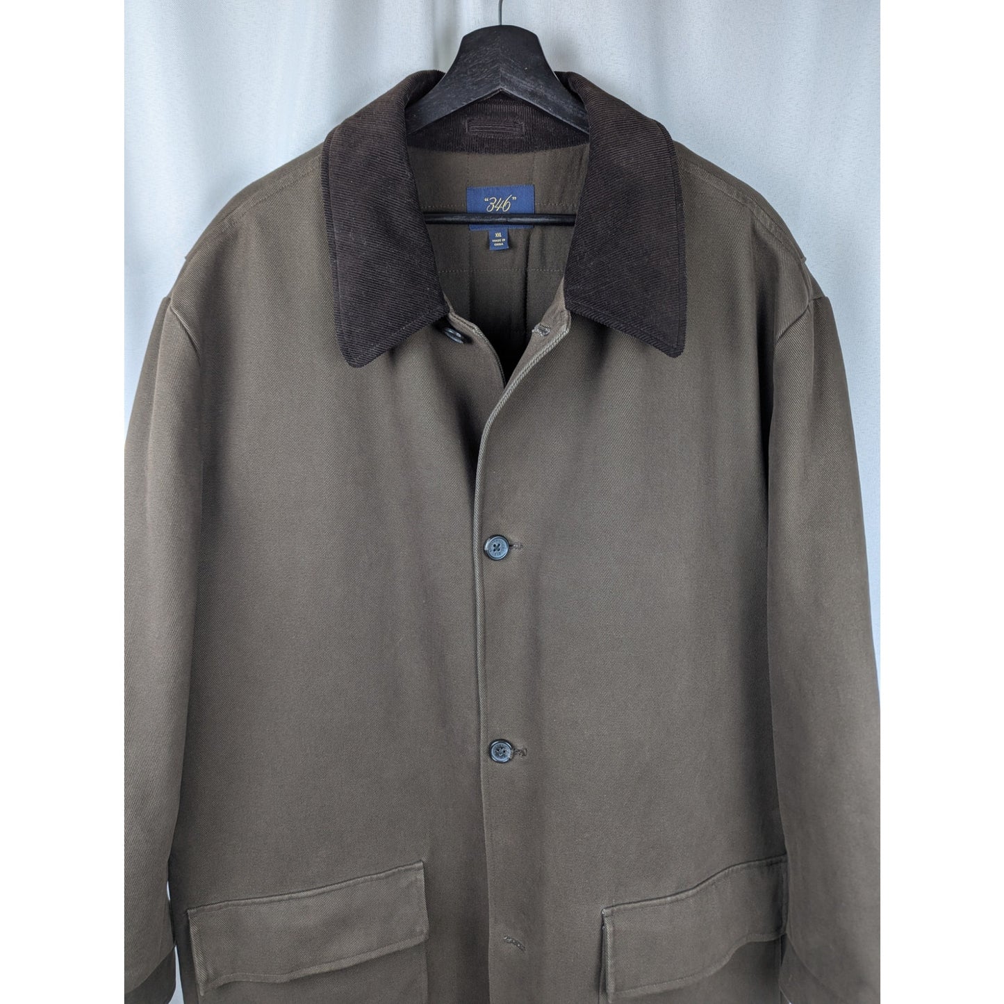 Brooks Brothers 346 Brown Insulated Barn Coat XXL