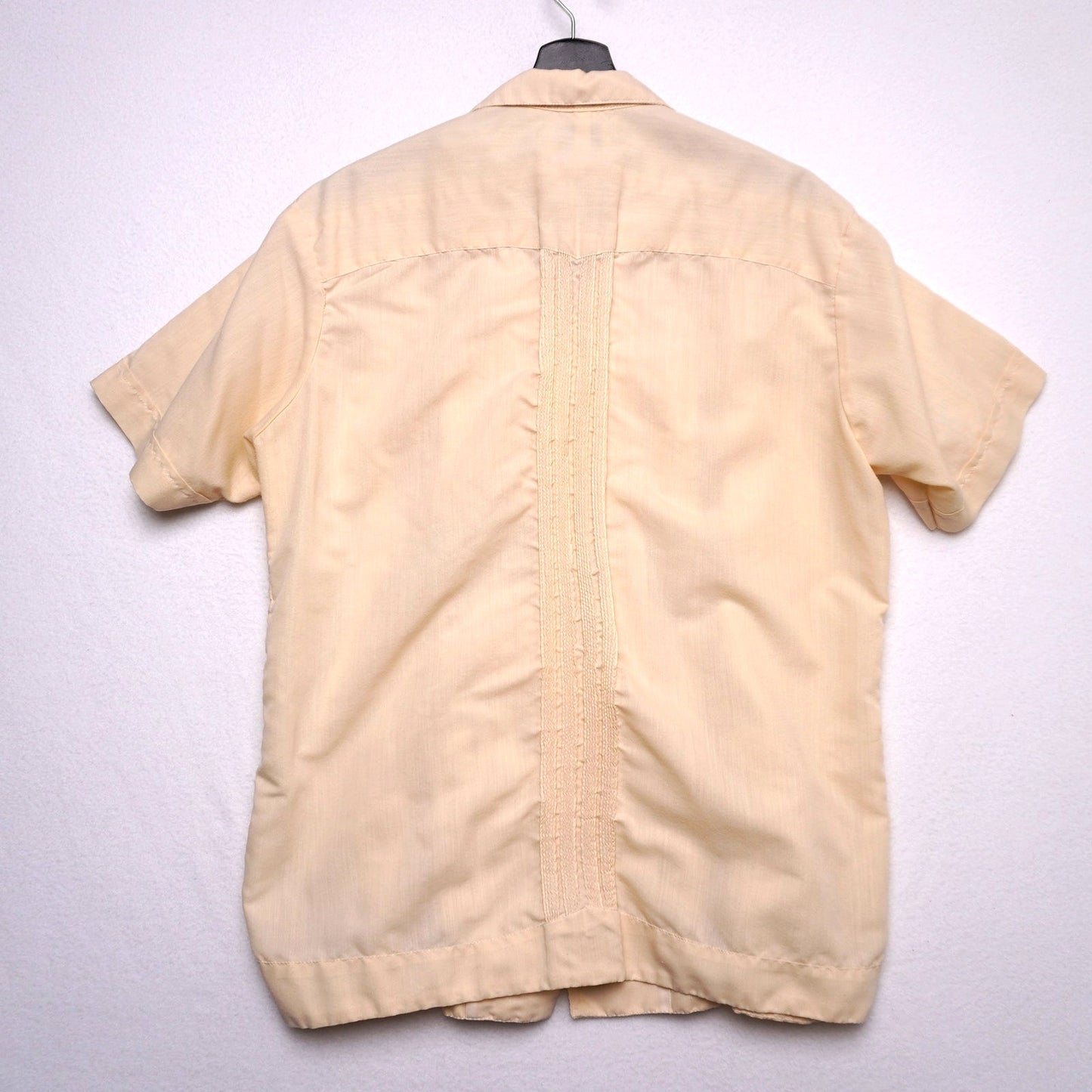 Vintage Farah Embroidered Guayabera Shirt Cuban Style 42