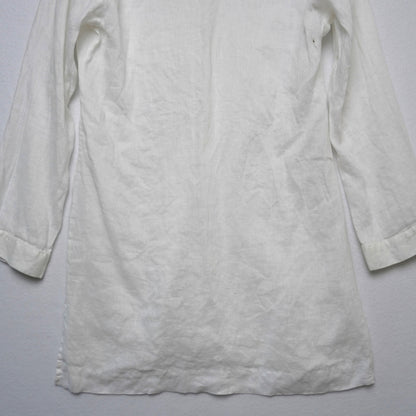 Island Company 100% Linen Kimono Shirt Tunic S