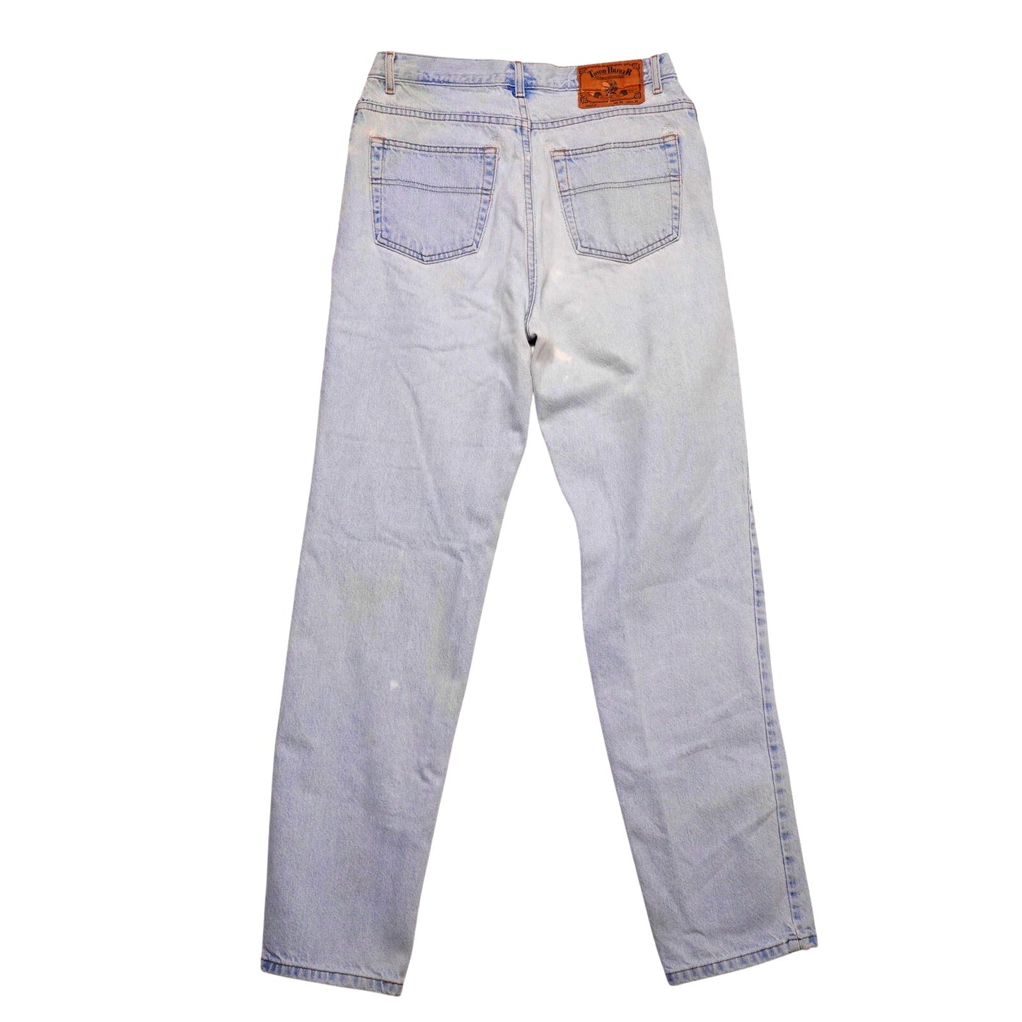 Vintage Tommy Hilfiger Jeans Men's 34x34 Light Wash Denim Crest Logo Classic Fit