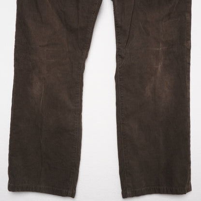 AG Adriano Goldschmied The Protégé Corduroy Pants Men's 36 Straight Leg USA