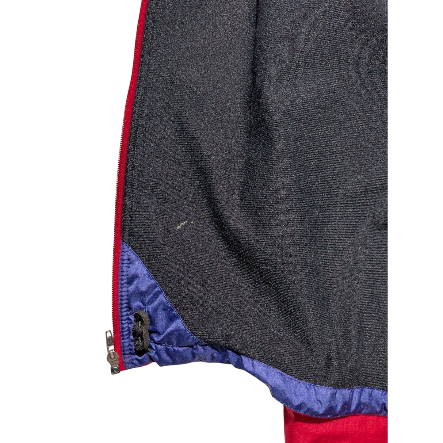 Vintage Patagonia Red Full Zip Windbreaker Fleece Lined Size L