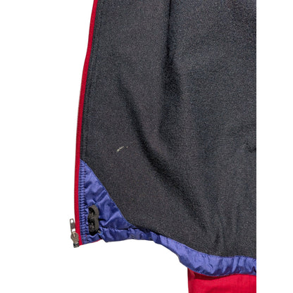 Vintage Patagonia Red Full Zip Windbreaker Fleece Lined Size L