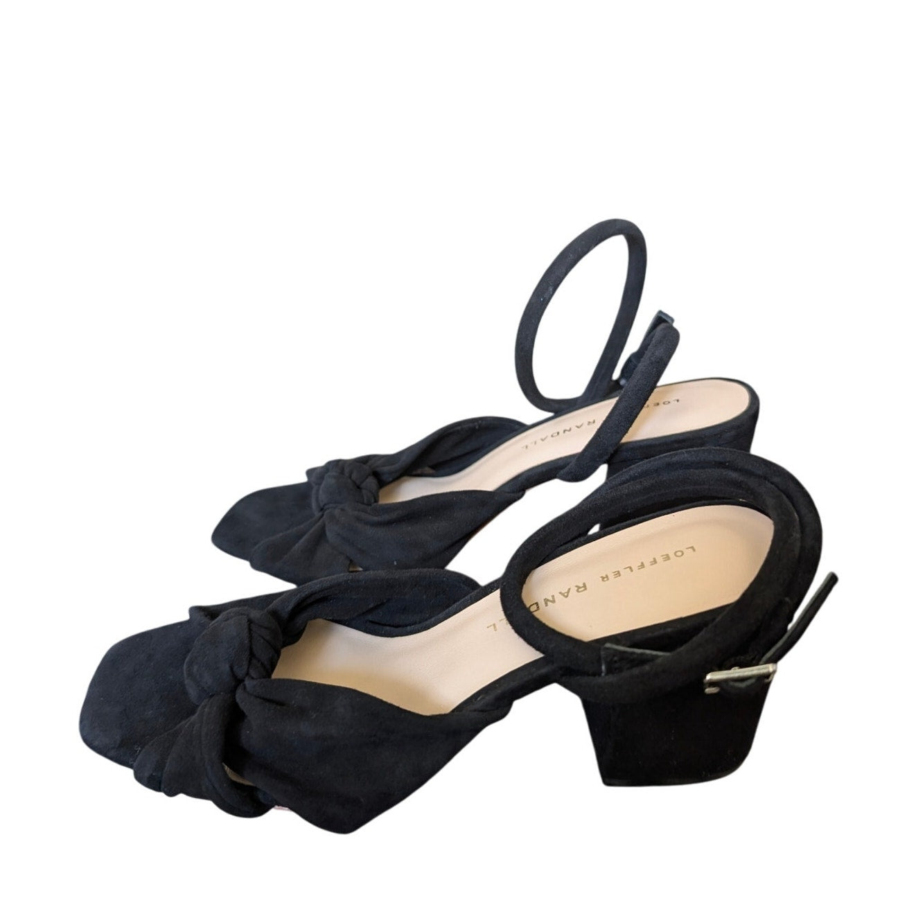 Loeffler Randall Fiamma Ankle Strap Sandal Black 6