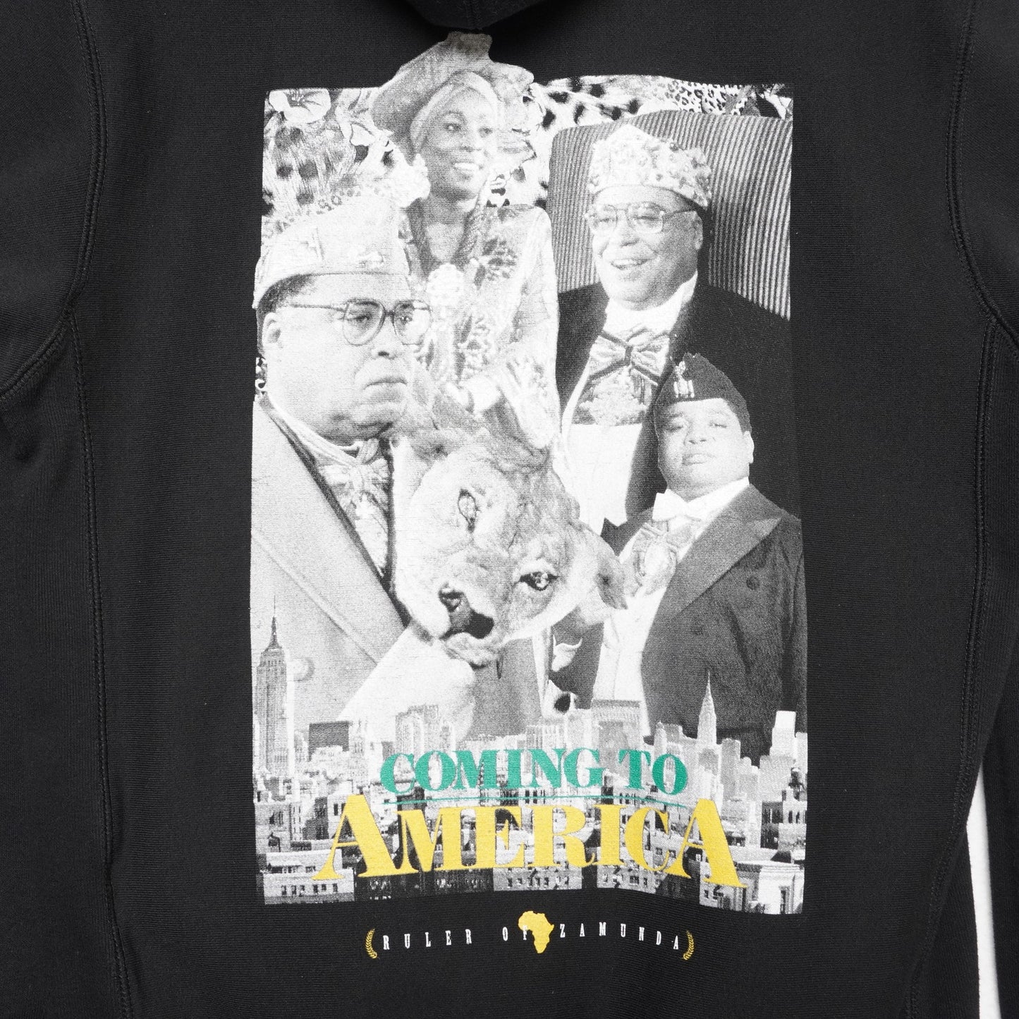 Coming to America Hoodie Shoe Palace Eddie Murphy Graphic Sweatshirt 90s Film