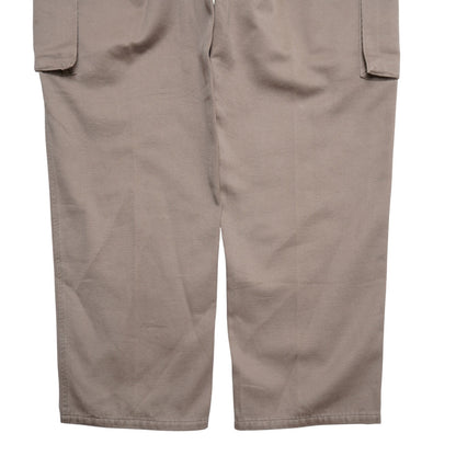 Vintage Eddie Bauer Cargo Utility Pants Men's 35x32 Cotton Utility Workwear