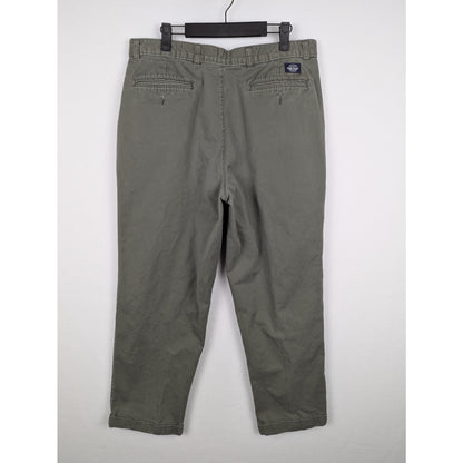 Vintage Dockers Green Pleated Khakis Size 36